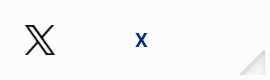 X